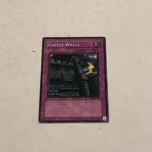 Yugioh Castle Walls Trap Card
